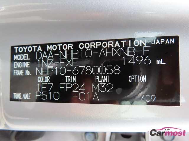 2018 Toyota AQUA CN F00-H60 Sub4