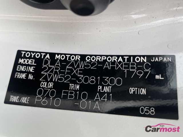 2018 Toyota PRIUS PHV CN F00-L09 Sub4