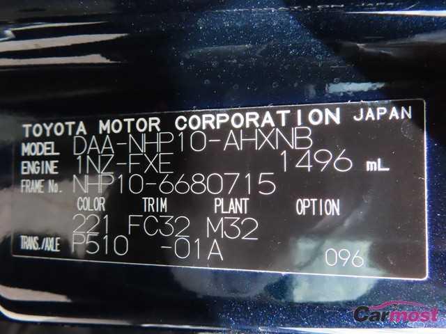 2017 Toyota AQUA CN F01-I05 Sub4