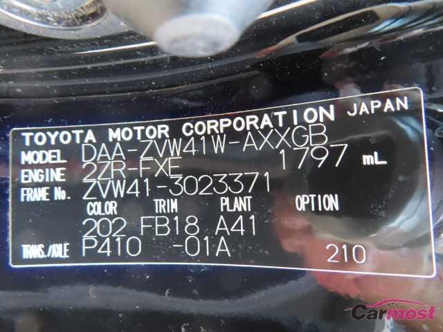 2011 Toyota PRIUS α CN F03-H78 Sub4