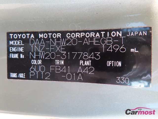 2006 Toyota PRIUS CN F03-J59 Sub4