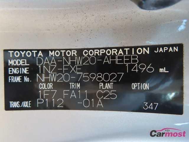 2006 Toyota PRIUS CN F04-L29 Sub4