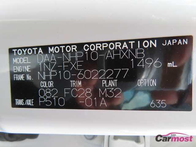 2012 Toyota AQUA CN F06-I12 Sub4