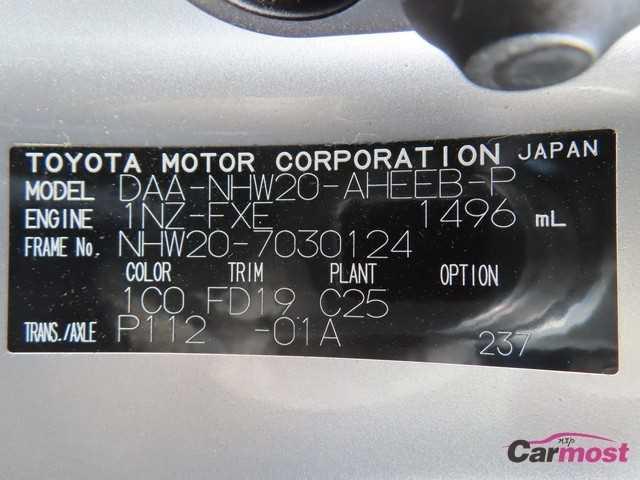 2005 Toyota PRIUS CN F07-L68 Sub4