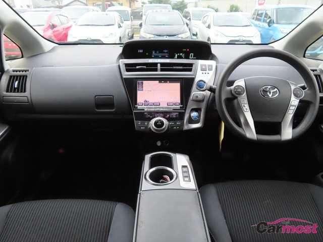 2015 Toyota PRIUS α CN F09-J24 Sub8