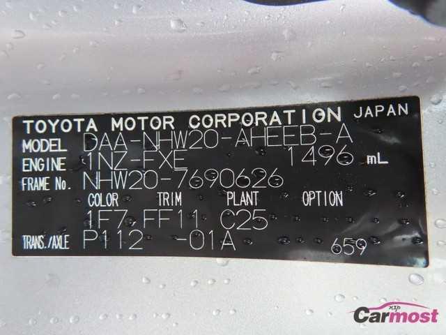 2007 Toyota PRIUS CN F13-F07 Sub4