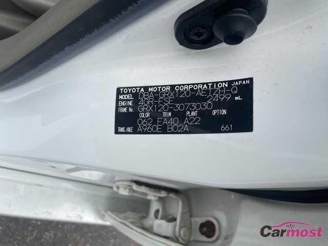 2009 Toyota Mark X CN F13-F75 Sub6