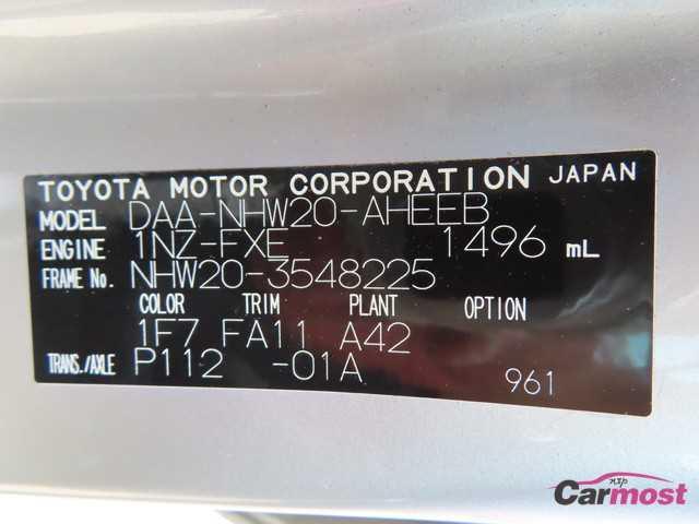 2009 Toyota PRIUS CN F13-G23 Sub4