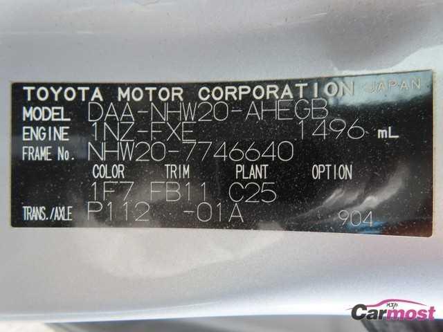 2008 Toyota PRIUS CN F13-L19 Sub4