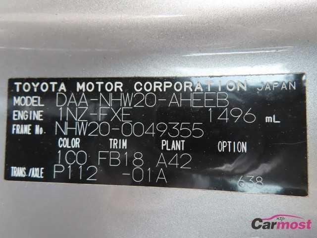 2004 Toyota PRIUS CN F17-L18 Sub4