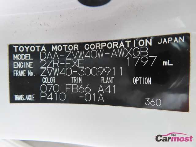 2012 Toyota PRIUS α CN F18-I28 Sub4