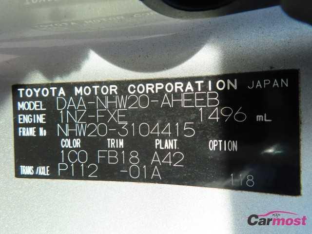 2005 Toyota PRIUS CN F19-G06 Sub4