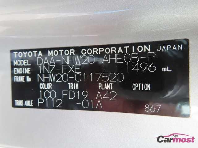 2004 Toyota PRIUS CN F20-J04 Sub4