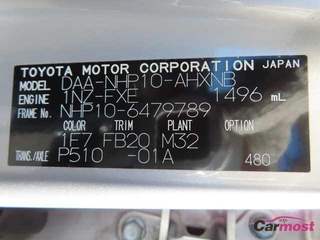 2015 Toyota AQUA CN F20-L89 Sub4