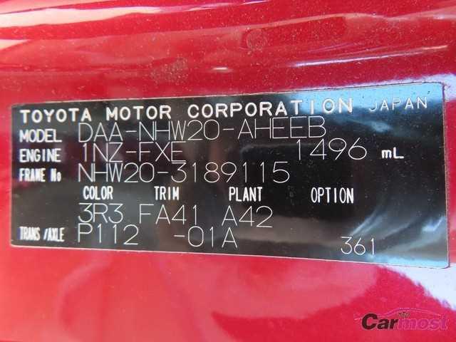 2006 Toyota PRIUS CN F26-L18 Sub4