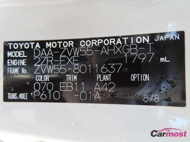 2016 Toyota PRIUS CN F27-L70 Sub4