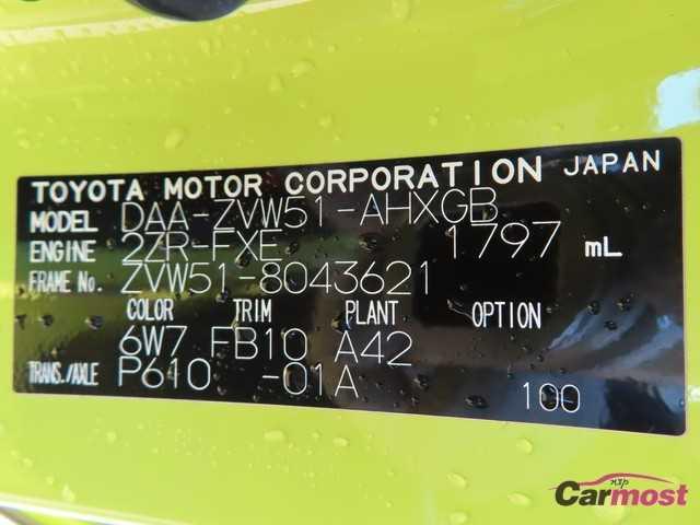 2018 Toyota PRIUS CN F29-L79 Sub4