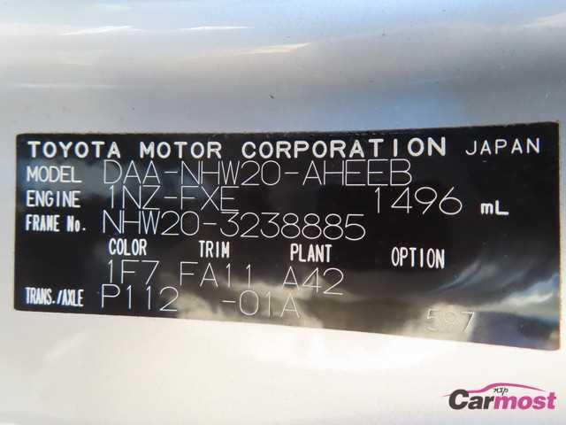 2007 Toyota PRIUS CN G07-A39 Sub4