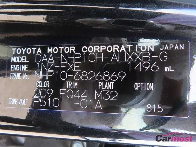 2019 Toyota AQUA CN G07-F93 Sub4