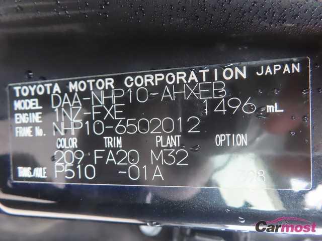 2016 Toyota AQUA CN G14-D38 Sub4