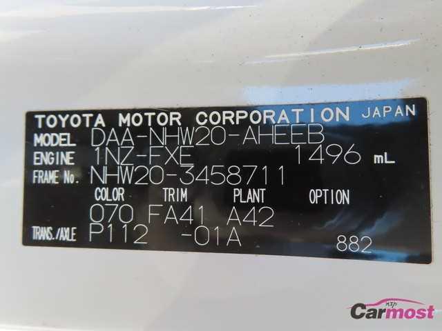 2008 Toyota PRIUS CN G18-A19 Sub4