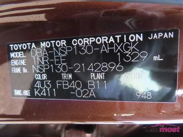 2013 Toyota Vitz CN G21-E47 Sub4